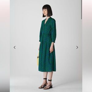 New Whistles Valeria Henna Shirt Dress